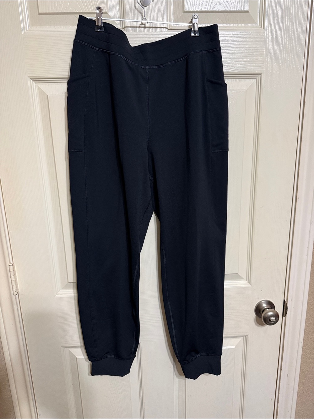 Fabletics Black Jogger Pants with Side Pockets
